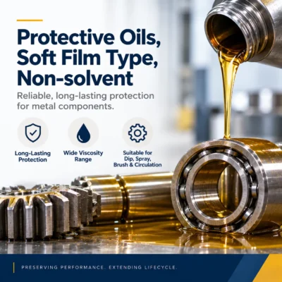Protective oils, Soft film type, Non-solvent